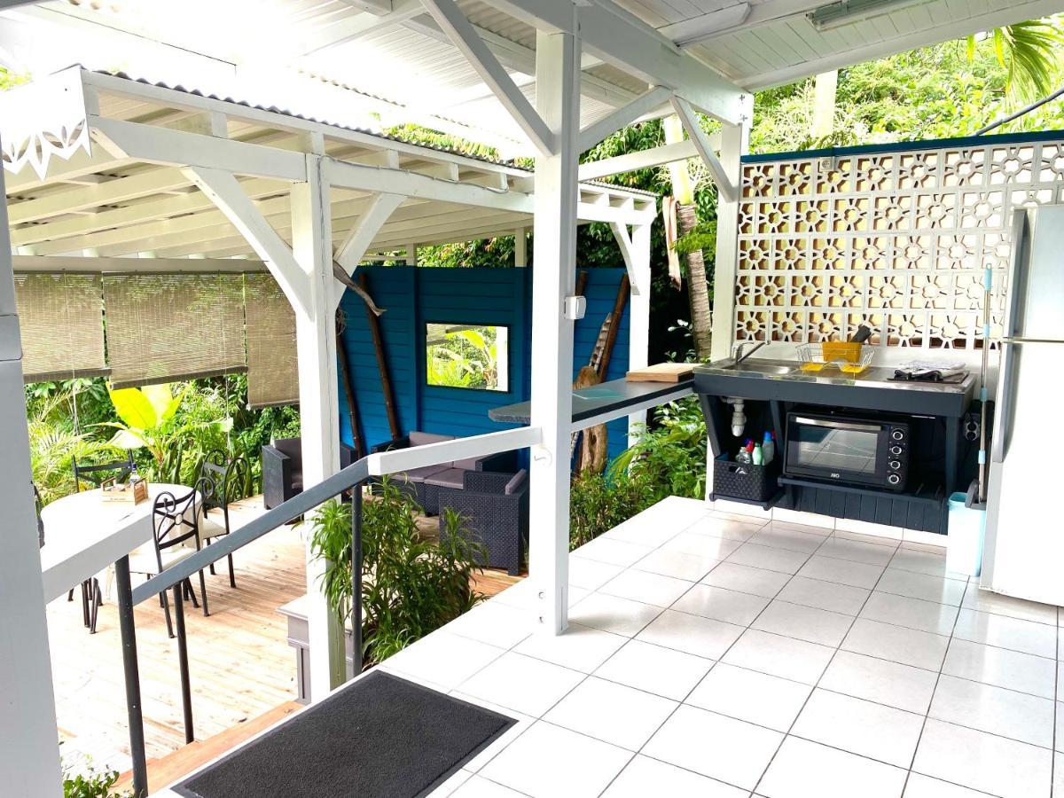 Lodge Pamplemousse Avec Piscine Privative , Dans Parc Calme A 500 M Plage Le Carbet Eksteriør billede