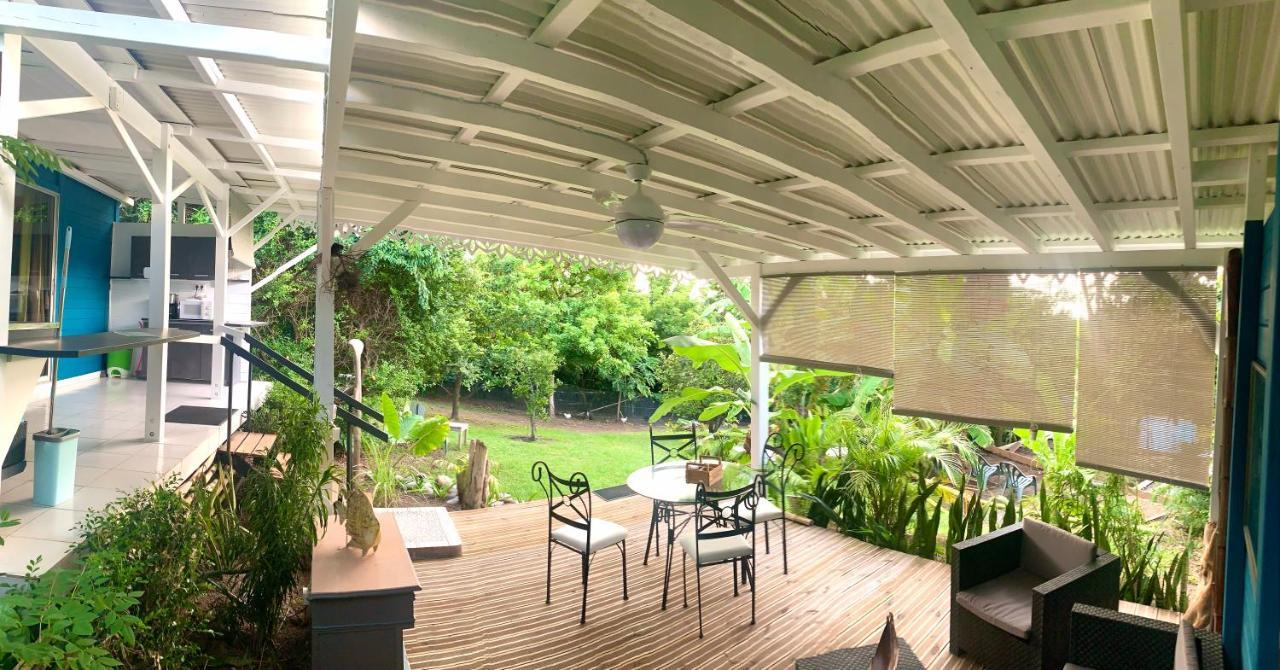 Lodge Pamplemousse Avec Piscine Privative , Dans Parc Calme A 500 M Plage Le Carbet Eksteriør billede